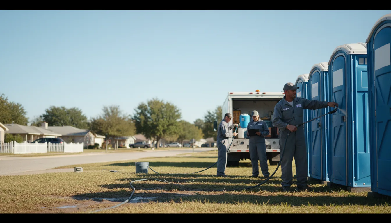 Long-Term Portable Toilet Rental in Richwood, OH near me